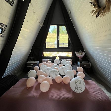 Nordik Cabin - Aframe With 2 Bedrooms Mărişel Exterior foto