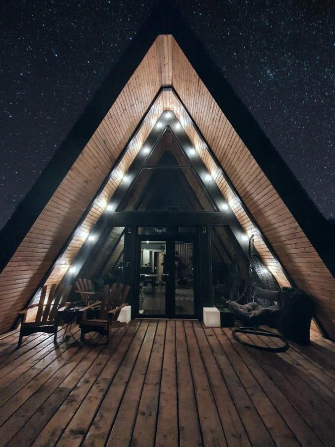 Nordik Cabin - Aframe With 2 Bedrooms Mărişel Exterior foto