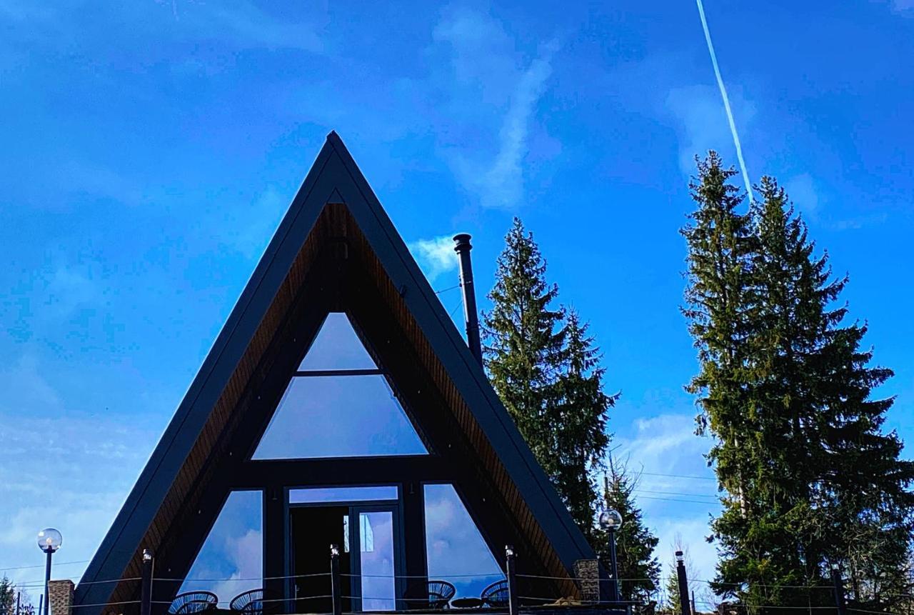 Nordik Cabin - Aframe With 2 Bedrooms Mărişel Exterior foto