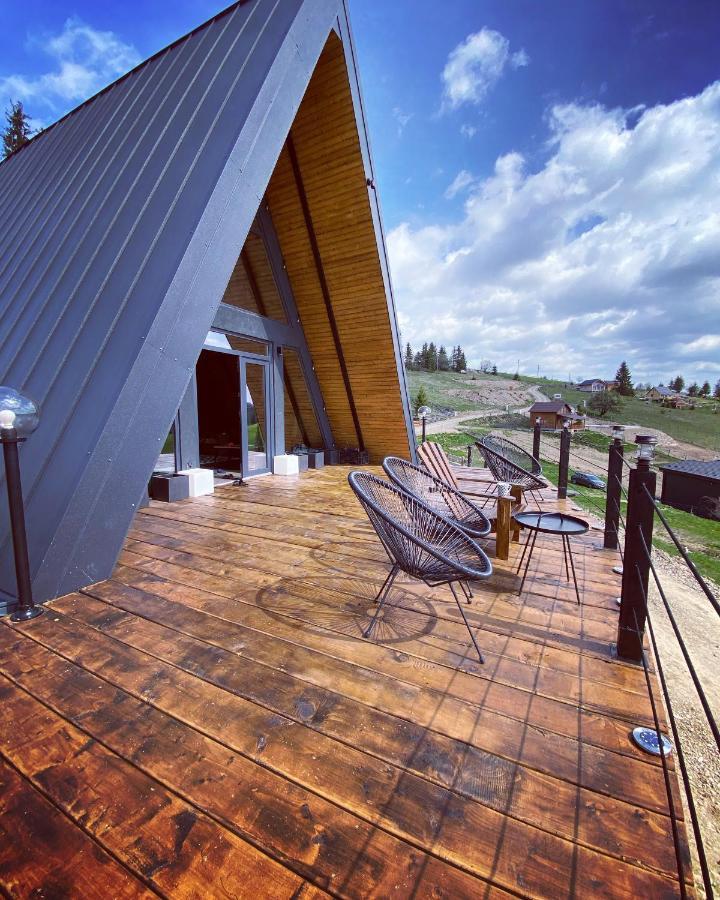 Nordik Cabin - Aframe With 2 Bedrooms Mărişel Exterior foto