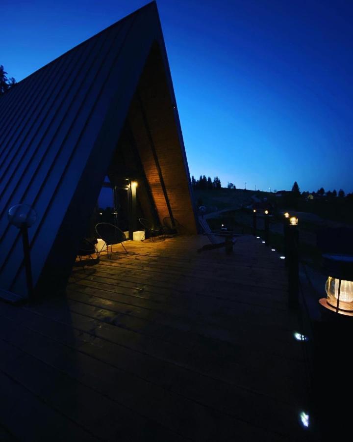 Nordik Cabin - Aframe With 2 Bedrooms Mărişel Exterior foto