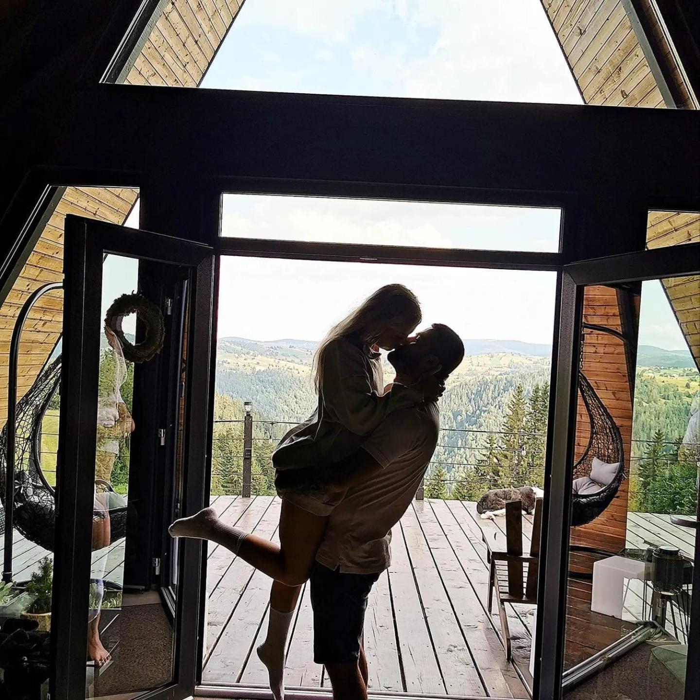 Nordik Cabin - Aframe With 2 Bedrooms Mărişel Exterior foto